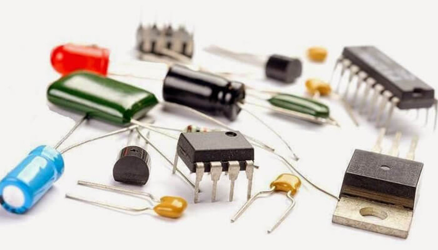 componentes principales de la electronica